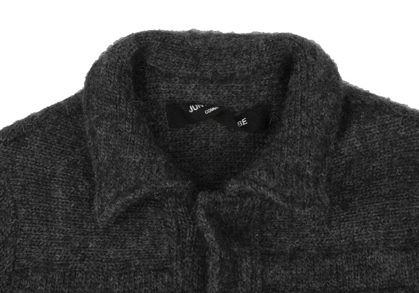 JUNYA WATANABE COMME des GARCONS Snap Button Knit Trucker Jacket K-172244_004