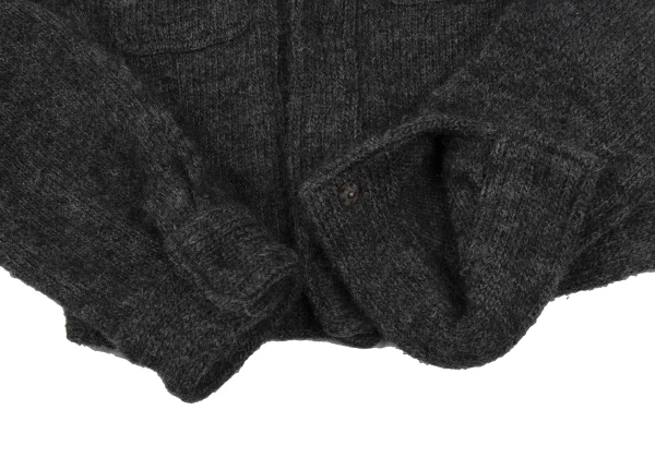 JUNYA WATANABE COMME des GARCONS Snap Button Knit Trucker Jacket K-172244_007