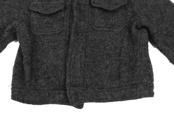JUNYA WATANABE COMME des GARCONS Snap Button Knit Trucker Jacket K-172244_008