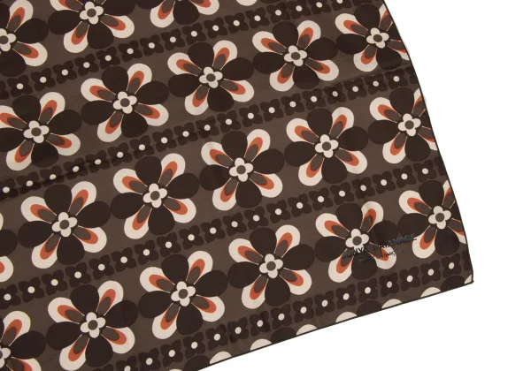 JUNYA WATANABE COMME des GARCONS Silk Floral Print Scarf K-172246_004
