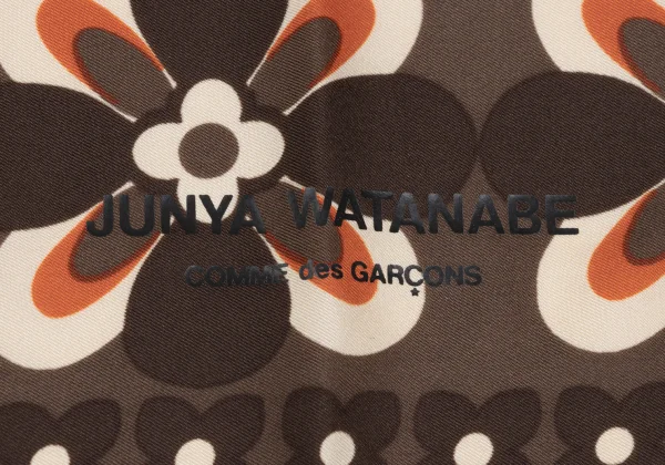 JUNYA WATANABE COMME des GARCONS Silk Floral Print Scarf K-172246_005