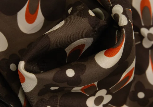 JUNYA WATANABE COMME des GARCONS Silk Floral Print Scarf K-172246_007