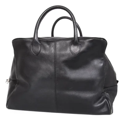 tricot COMME des GARCONS Deformation Leather Handbag