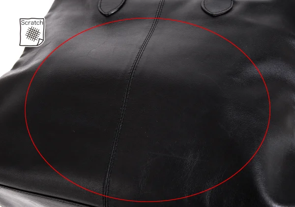 tricot COMME des GARCONS Deformation Leather Handbag K-172251_013