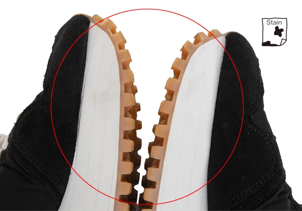 COMME des GARCONS SPALWART Suede & Nylon Platform Sneakers K-172253_010