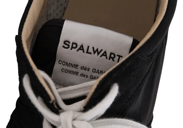 COMME des GARCONS SPALWART Suede & Nylon Platform Sneakers K-172253_011