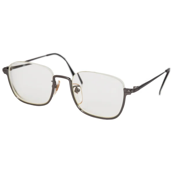 Jean Paul GAULTIER 55-7101 Prescription Reverse-rim Glasses Black 48◻︎19 142 K-172255_001
