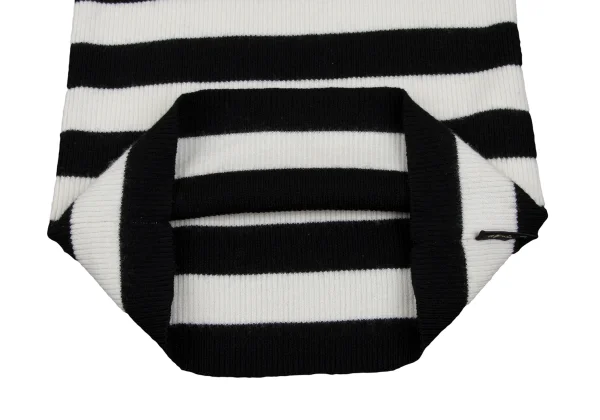 To b.by agnes b. Striped Turtleneck Rib Knit Top K-172256_009