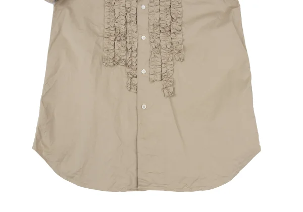 DSQUARED2 Frill Paste Stretch Open-Collar Shirt K-172258_008