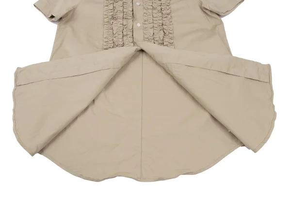 DSQUARED2 Frill Paste Stretch Open-Collar Shirt K-172258_009