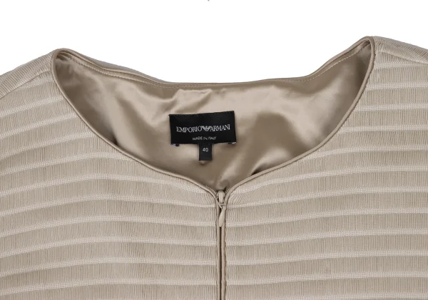 EMPORIO ARMANI Poly Blend Double Zip Blouson K-172259_004