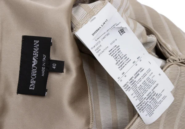 EMPORIO ARMANI Poly Blend Double Zip Blouson K-172259_017
