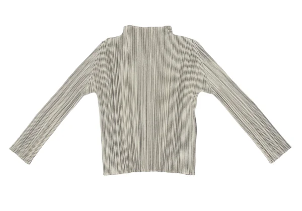PLEATS PLEASE Pleats Stripe Skipper Top K-172260_009