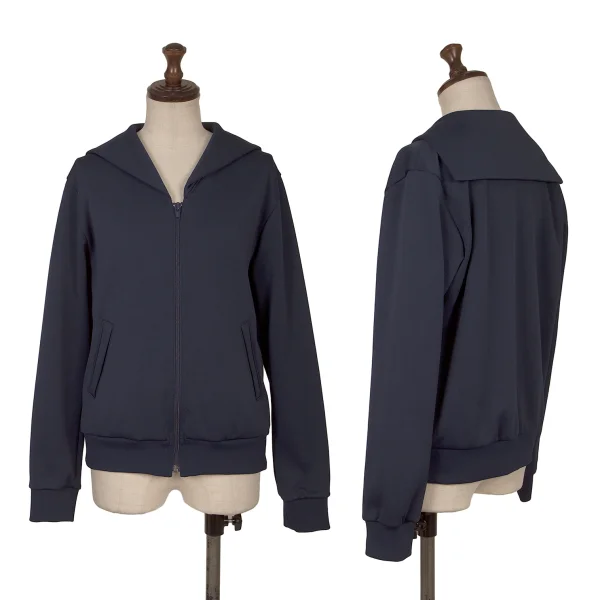 Unbranded Sailor Collar Track Jacket Navy L K-172262_001