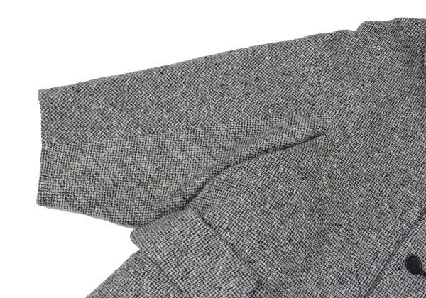 COMME des GARCONS Quilt-Lined Padded Tweed Coat K-172265_006