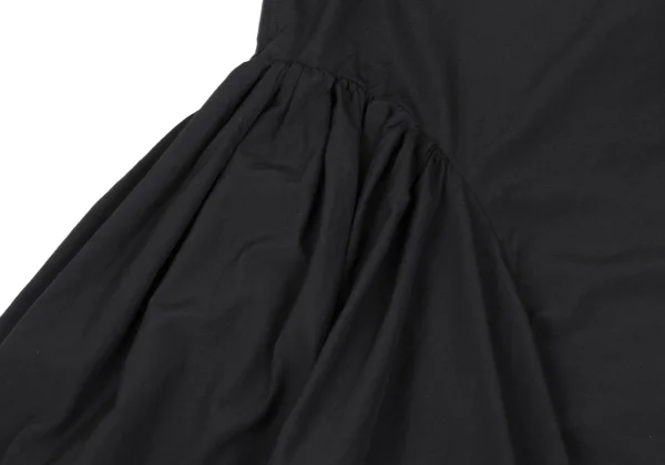 COMME des GARCON Hem Gather Curve Switching Sleeveless Dress K-172266_007