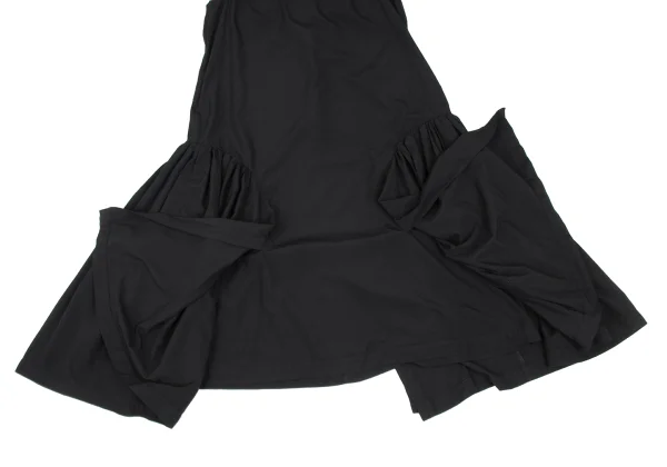COMME des GARCON Hem Gather Curve Switching Sleeveless Dress K-172266_009