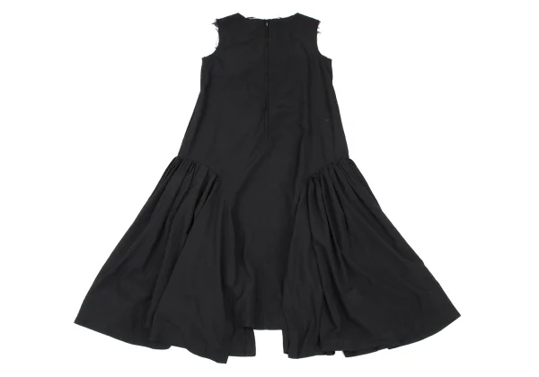 COMME des GARCON Hem Gather Curve Switching Sleeveless Dress K-172266_011
