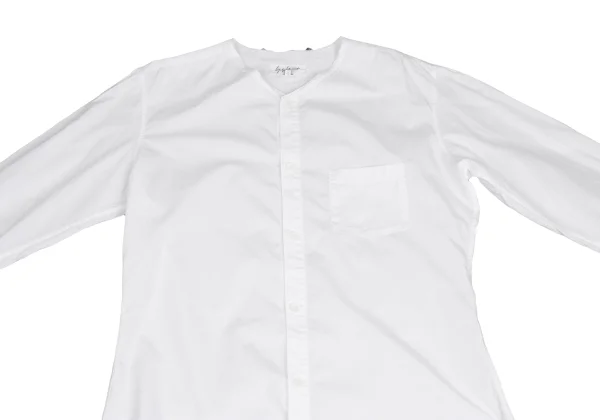 Yohji Yamamoto POUR HOMME Cutting Cotton Shirt K-172267_002