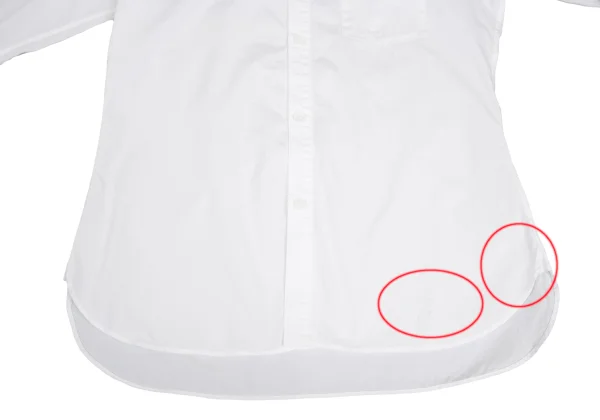 Yohji Yamamoto POUR HOMME Cutting Cotton Shirt K-172267_008