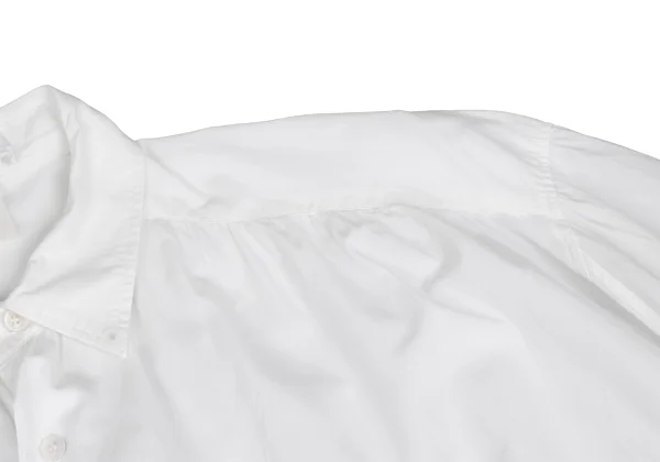 Yohji Yamamoto POUR HOMME Curved Sleeve Switching Shirt K-172268_004