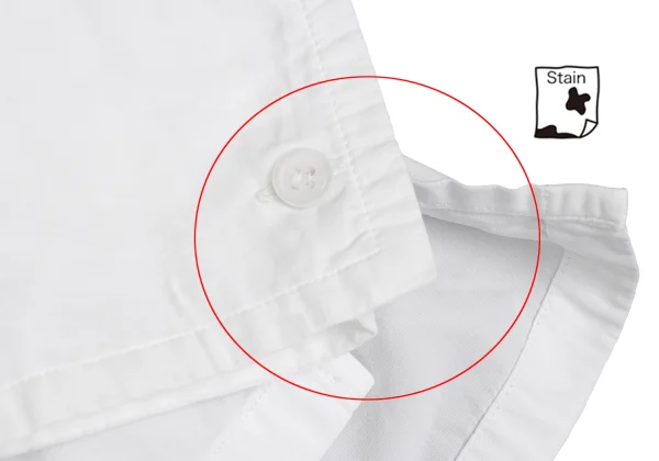 Yohji Yamamoto POUR HOMME Curved Sleeve Switching Shirt K-172268_008