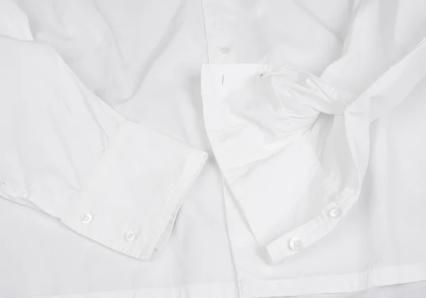 Yohji Yamamoto POUR HOMME Curved Sleeve Switching Shirt K-172268_009