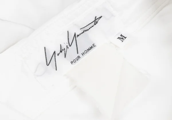 Yohji Yamamoto POUR HOMME Curved Sleeve Switching Shirt K-172268_019