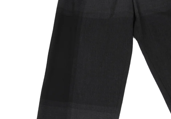 ISSEY MIYAKE PERMANENTE Wool Checker Sheer Top & Pants K-172279_015