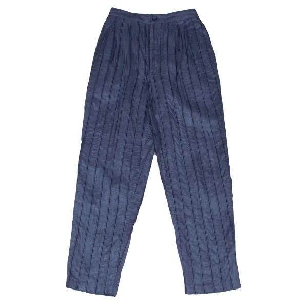 ASHA BY MDS Silk Tape Design Tapered Pants Navy M K-172282_001