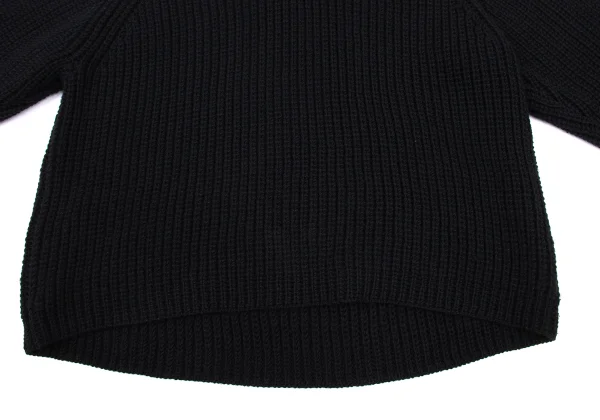 Y's Low Gauge Wool Hooded Knit Sweater K-172286_007