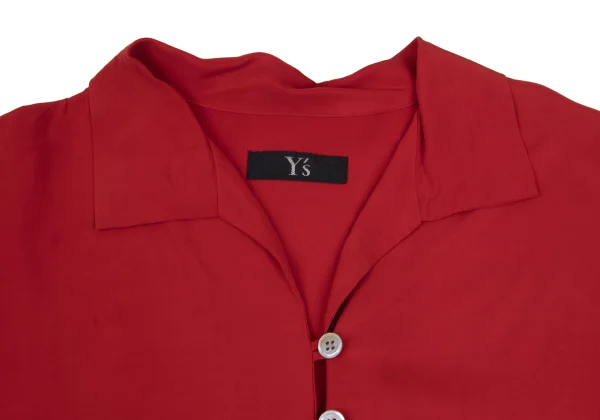 Y's Rayon Open-Collar Pullover Blouse K-172287_006