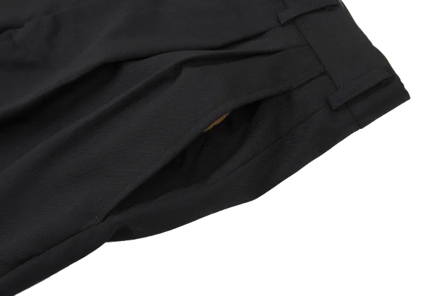 BLACK COMME des GARCONS Wool Tuck Shorts K-172300_004