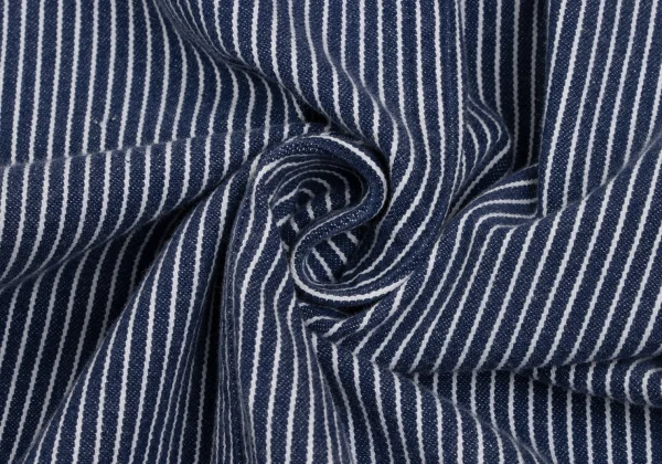 robe de chambre COMME des GARCONS Cotton Hickory Stripe Skirt K-172301_011