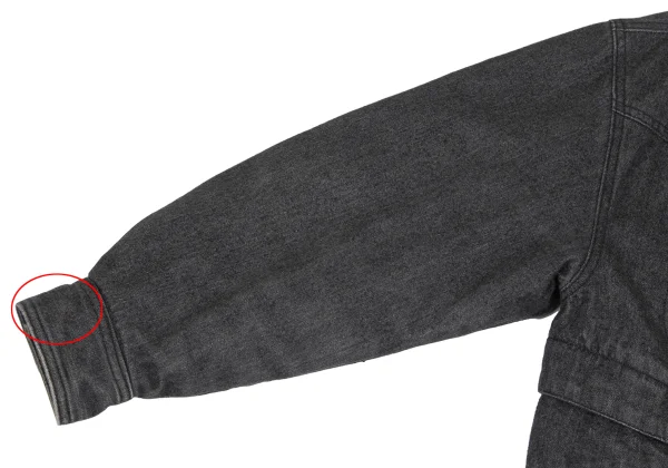 ISSEY SPORT Zip-Detachable 2-Way Denim Jacket K-172302_008
