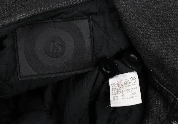 ISSEY SPORT Zip-Detachable 2-Way Denim Jacket K-172302_020