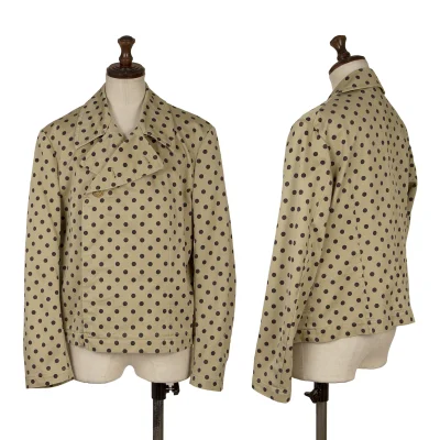 robe de chambre COMME des GARCONS Dot Print Cotton Jacket