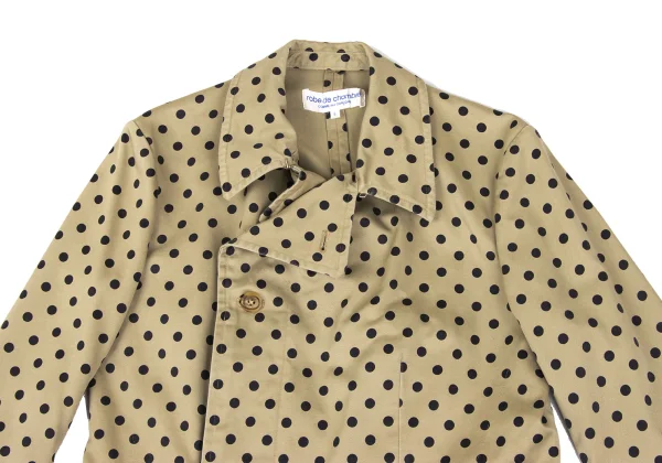 robe de chambre COMME des GARCONS Dot Print Cotton Jacket K-172303_003