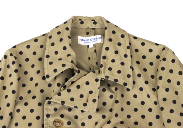 robe de chambre COMME des GARCONS Dot Print Cotton Jacket K-172303_004