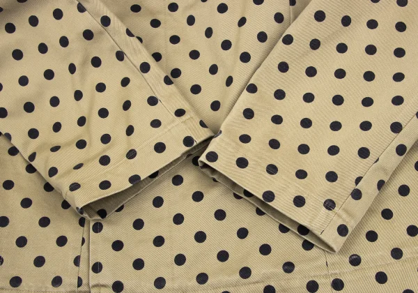 robe de chambre COMME des GARCONS Dot Print Cotton Jacket K-172303_010