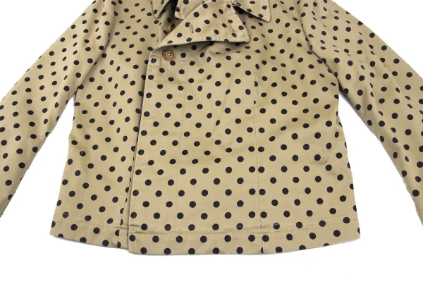 robe de chambre COMME des GARCONS Dot Print Cotton Jacket K-172303_012