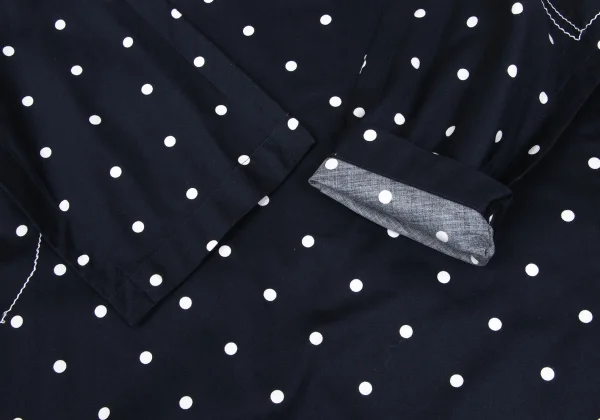 COMME des GARCONS Trompe-l'œil Stitch Dot Print 2D Dress K-172304_007
