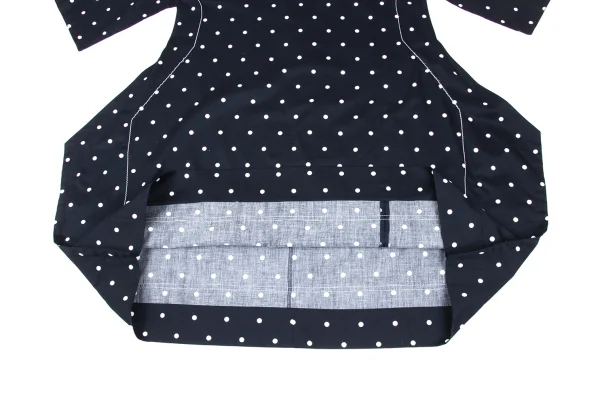 COMME des GARCONS Trompe-l'œil Stitch Dot Print 2D Dress K-172304_009