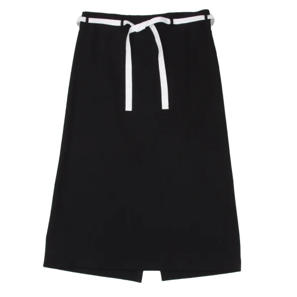 Y's Belt Design Wool Skirt K-172307_002
