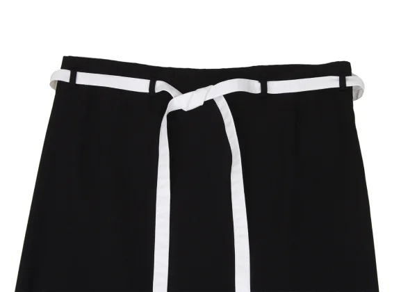 Y's Belt Design Wool Skirt K-172307_003