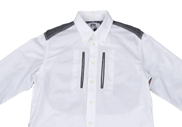 eYe JUNYA WATANABE MAN Checker Switching Button-Down Shirt K-172309_002