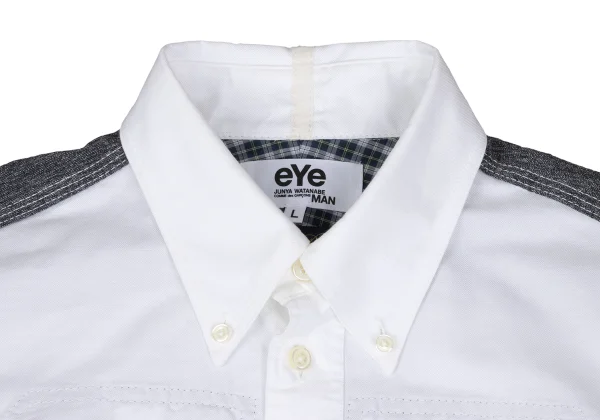 eYe JUNYA WATANABE MAN Checker Switching Button-Down Shirt K-172309_003
