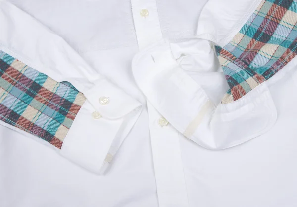 eYe JUNYA WATANABE MAN Checker Switching Button-Down Shirt K-172309_009