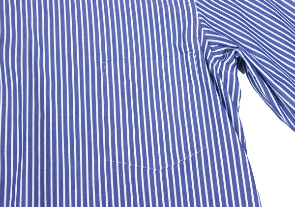 COMME des GARCONS Back Opening Shawl Collar Striped Shirt K-172311_006