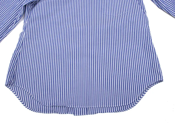 COMME des GARCONS Back Opening Shawl Collar Striped Shirt K-172311_009